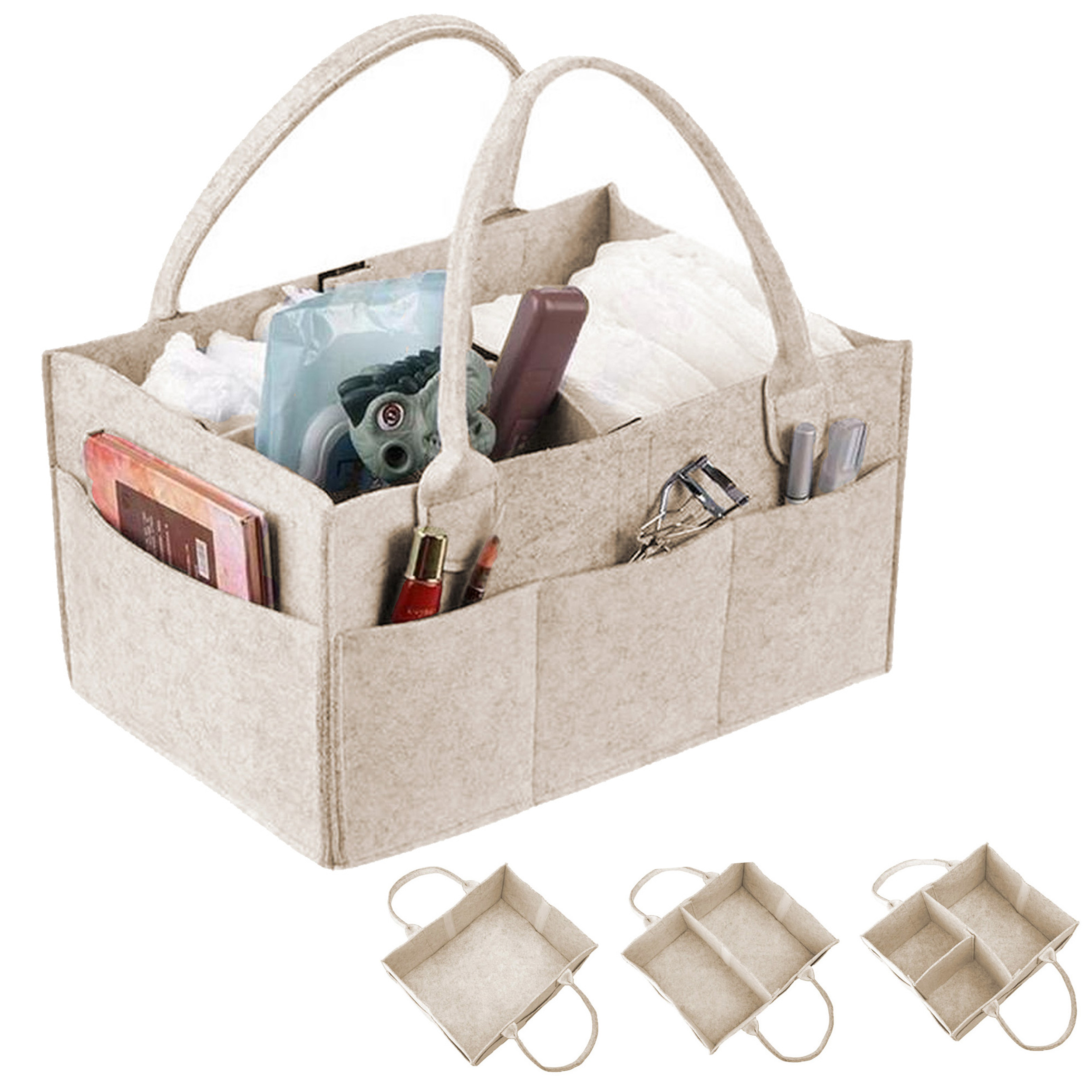 Baby Nursery Organization Ideas - Baby Diaper Caddy Organizer for Changing