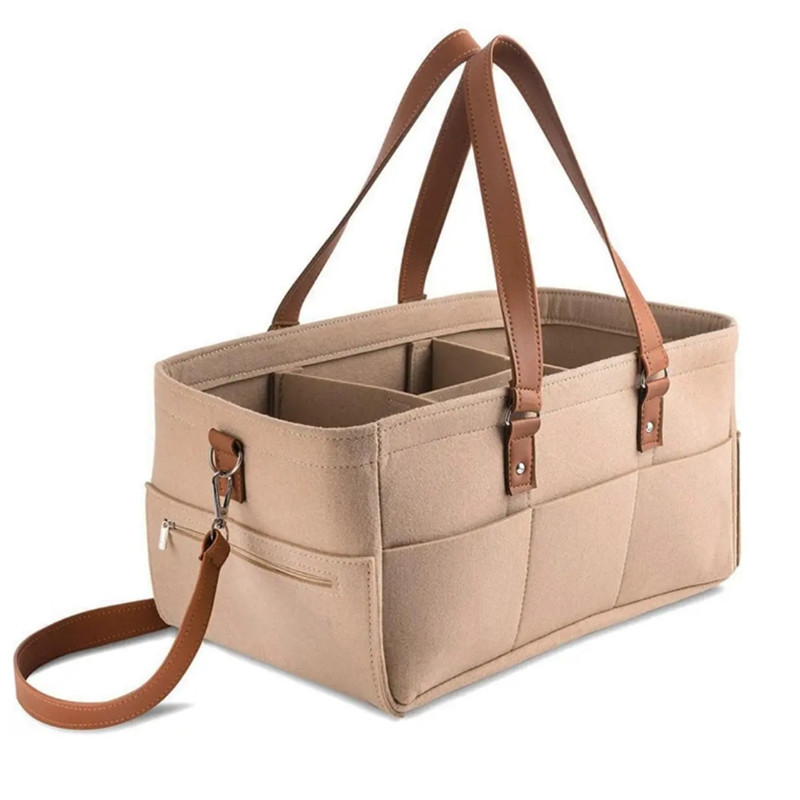 Baby Nursery Organization Ideas - Baby Felt Storage Nursery Organizer Basket