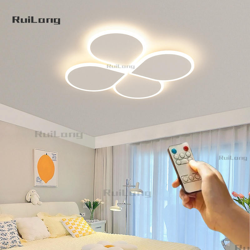 Baby Nursery Ceiling Light - Dimmable LED Ceiling Light Flower Petal