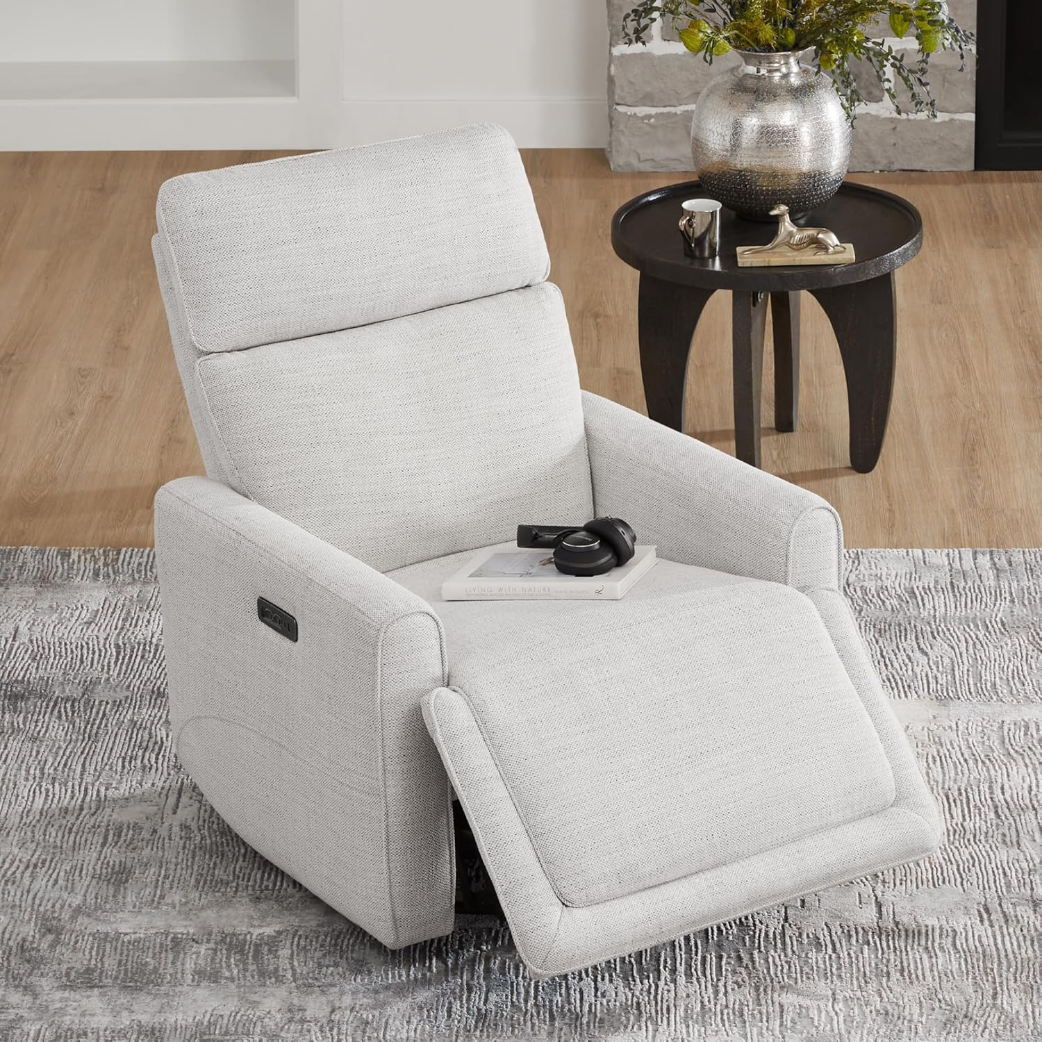 Rocking Chair Nursery - Electronic Power Recliner Chair Swivel Glider,