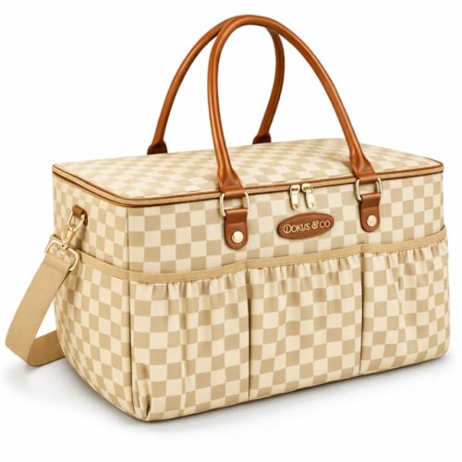 Baby Nursery Essentials - Luxe Diaper Caddy Organizer, Extra Large