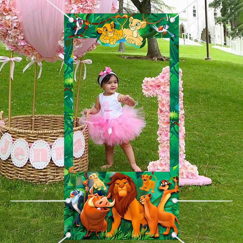 Baby Nursery Picture Frames - Disney Lion King Photo Booth Photo