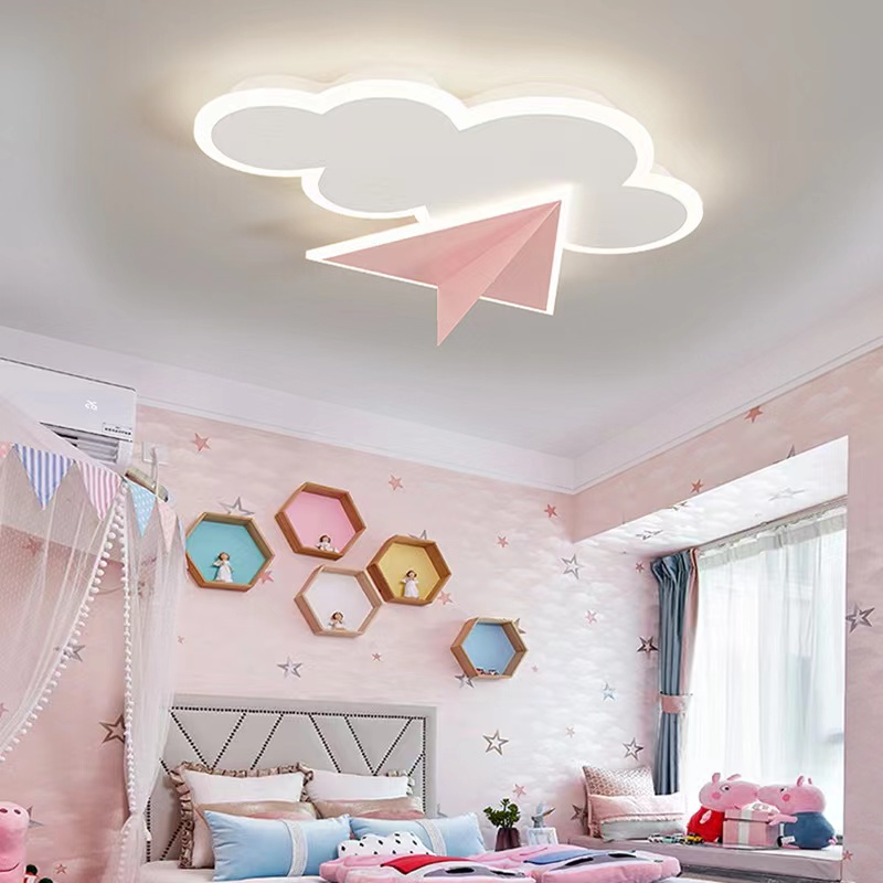 Baby Nursery Ceiling Light - Modern Cloud Led Ceiling Lights Blue