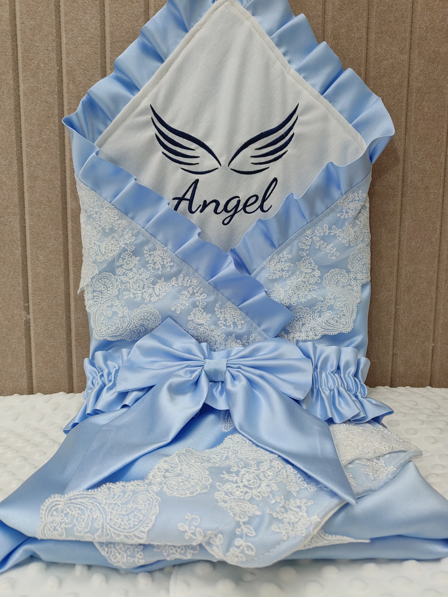 Baby Nursery Essentials - Any Name Baby Swaddle Boys Girls
