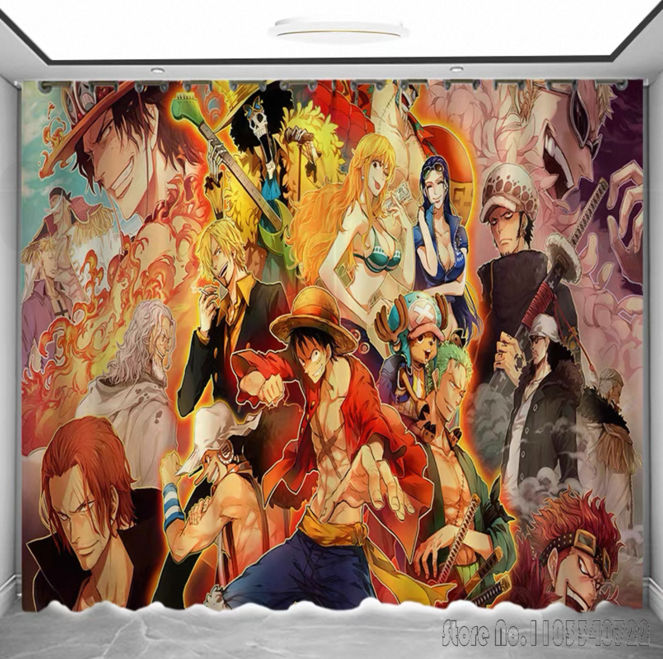 Baby Nursery Blackout Curtains - 2026 Popular One Piece Roronoa Zoro