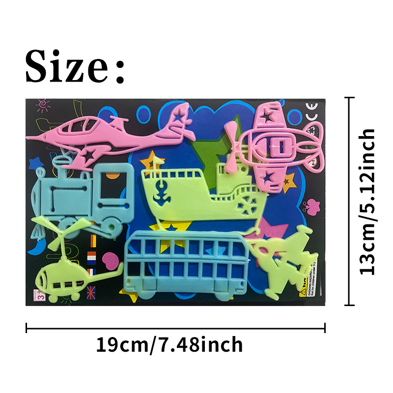 Luminous Wall Stickers Glow In - Baby Nursery Ceiling Light recension och pris