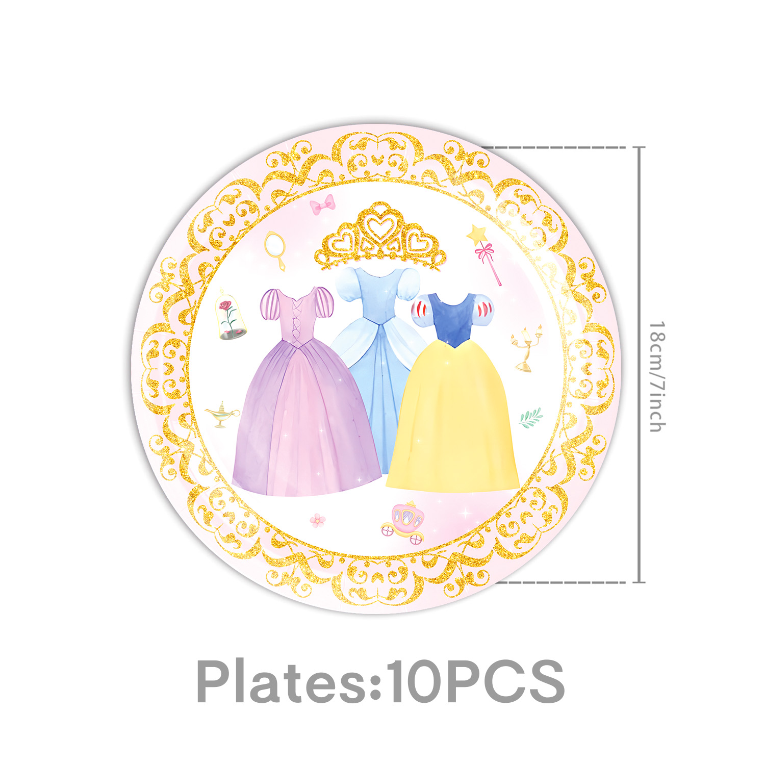 Princess Dress Girls Birthday  - Baby Nursery Ideas Girl recension och pris