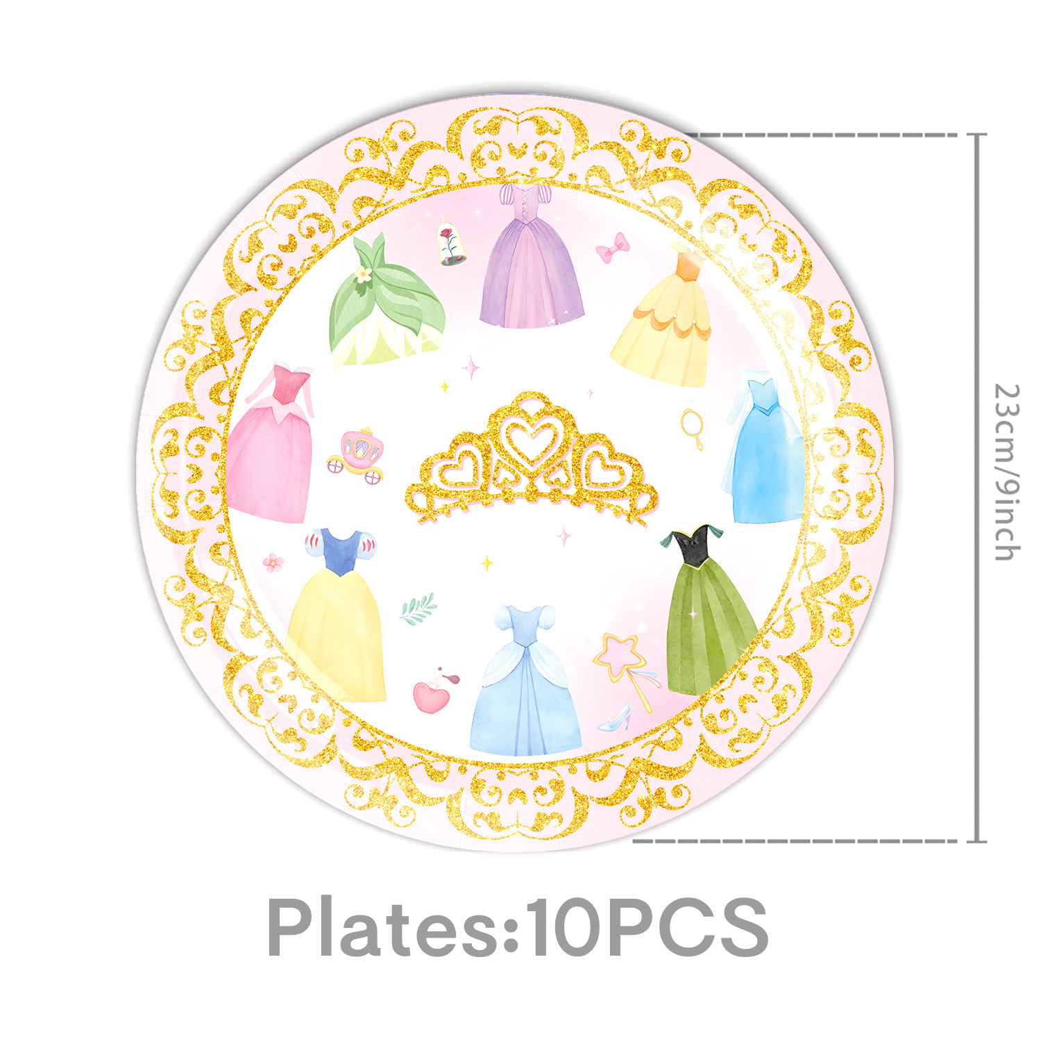 Princess Dress Girls Birthday  - Baby Nursery Ideas Girl recension och pris