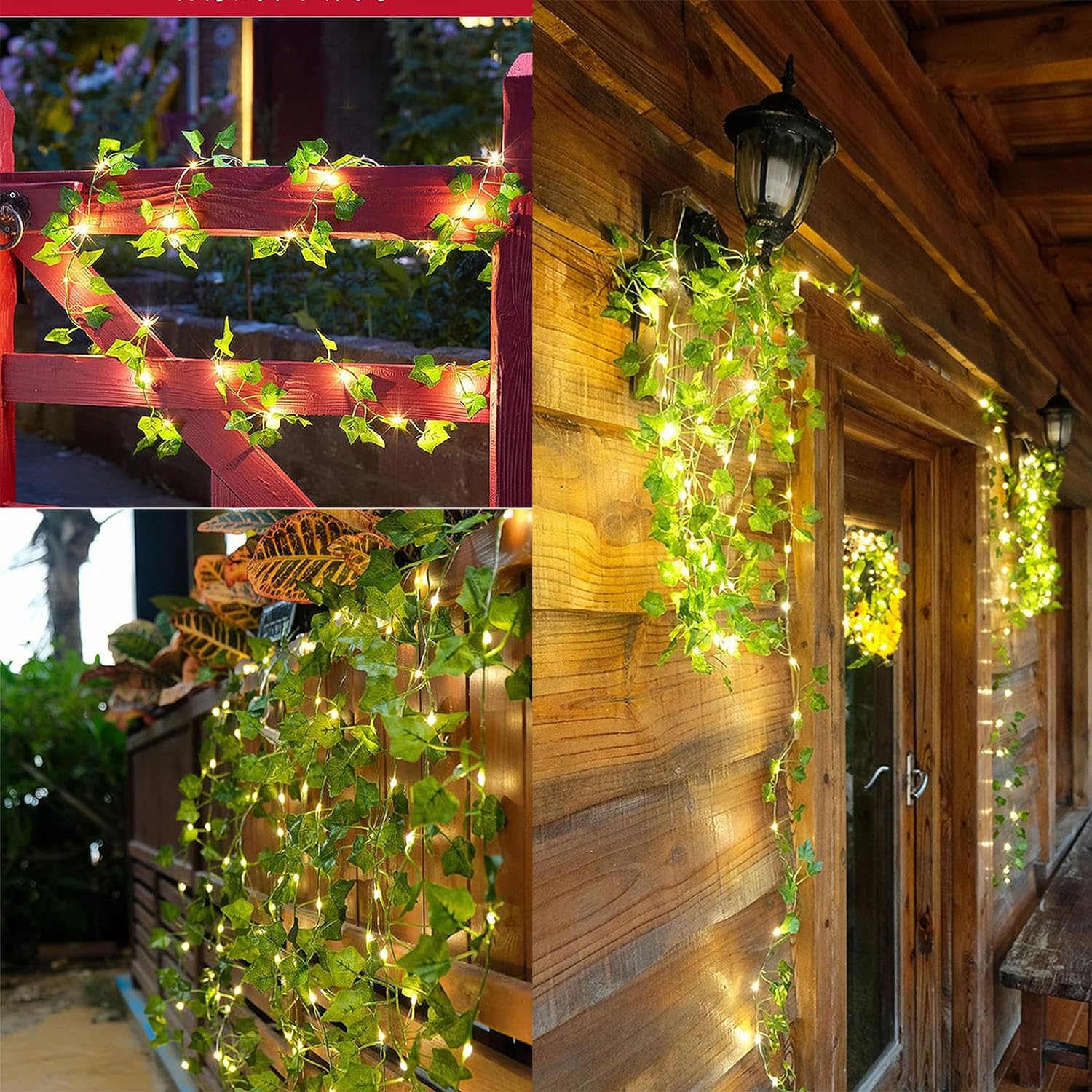 2M Green Leaf String Lights Ar - Baby Nursery Lamp recension och pris