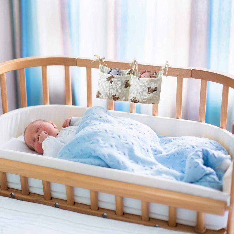 Baby Crib Organizer Cot Caddy  - Baby Nursery Unisex recension och pris