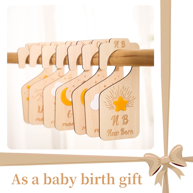Wooden Baby Wardrobe Divider L - Baby Nursery Wardrobe recension och pris