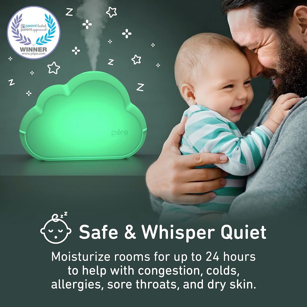 UltraCool Mist Humidifier with - Humidifier Nursery Quiet recension och pris