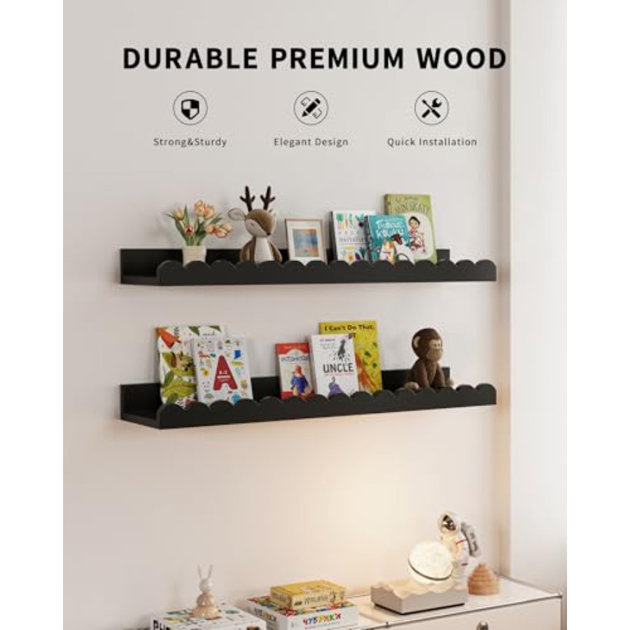 Nursery Book Shelves 4-Pack Fl - Baby Nursery Books recension och pris