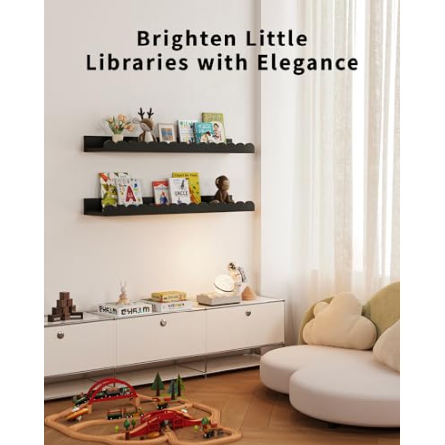 Nursery Book Shelves 4-Pack Fl - Baby Nursery Books recension och pris