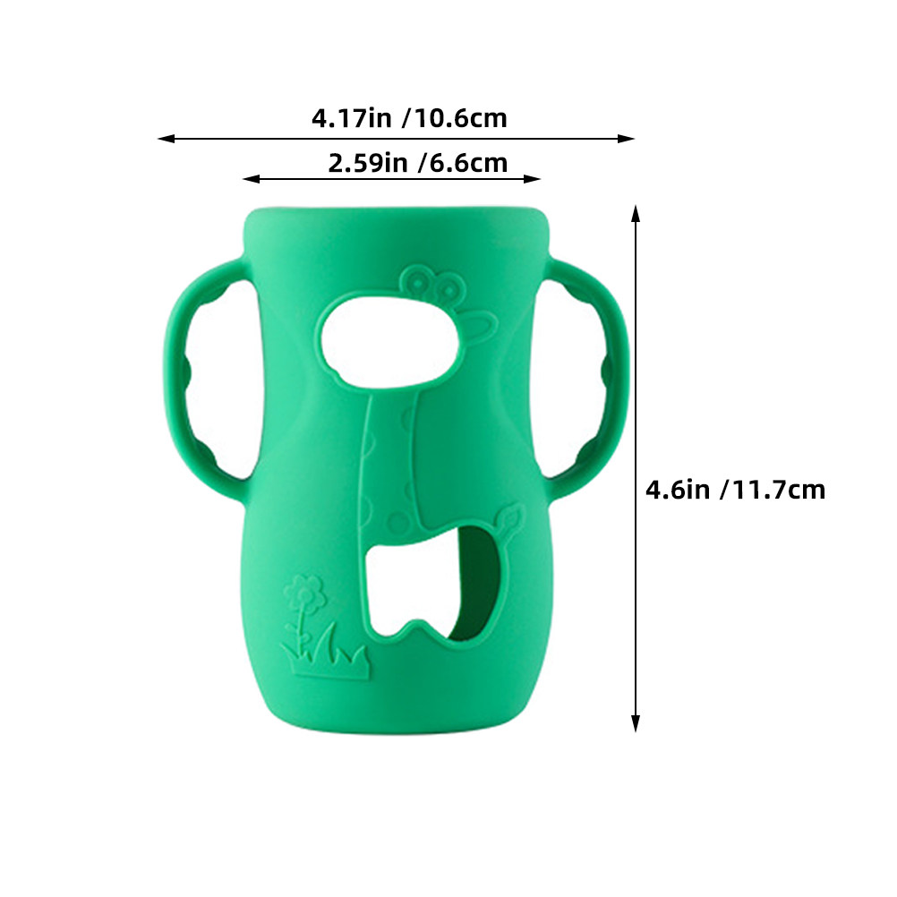 3Pcs Silicone Baby Bottle Slee - Baby Nursery Handles recension och pris