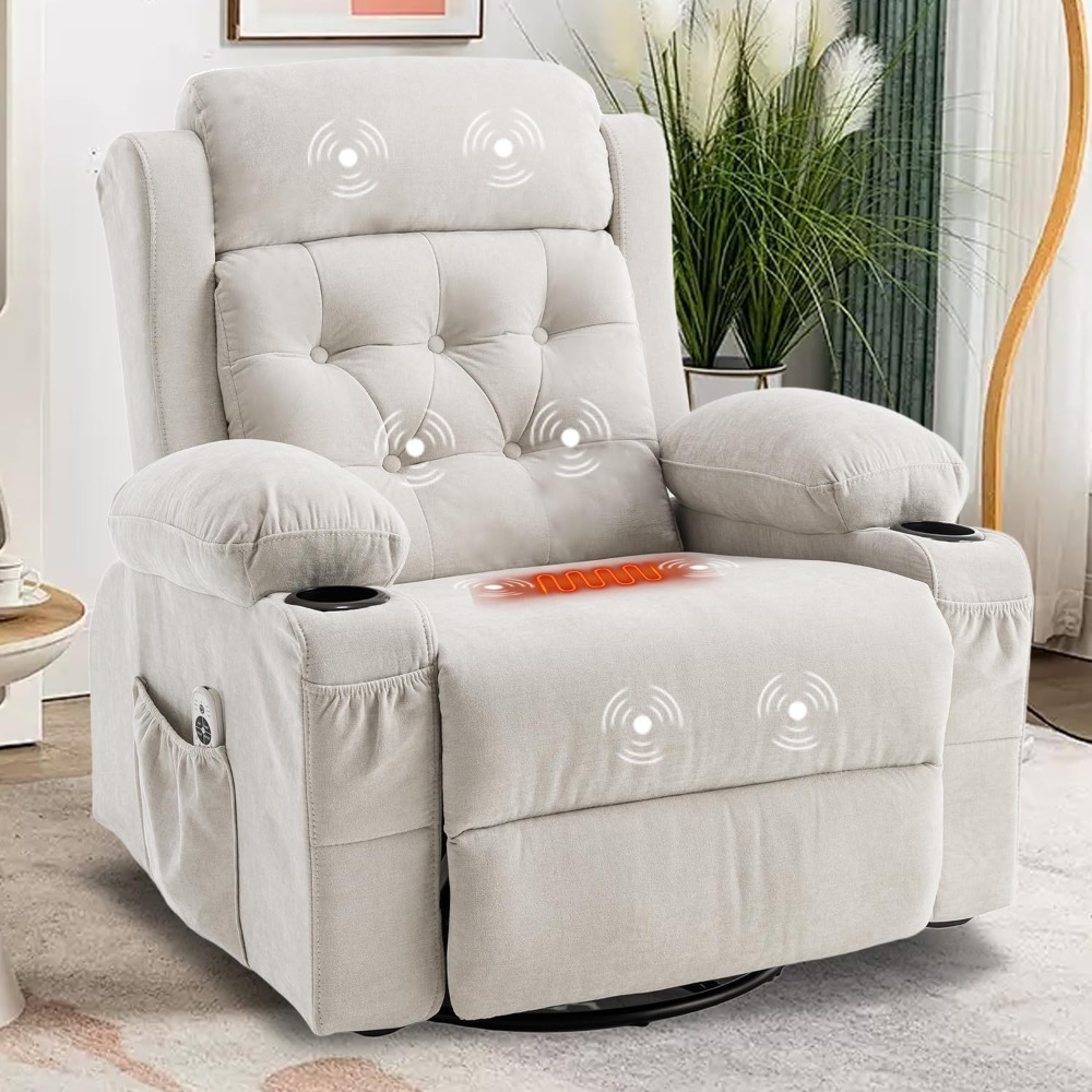 Rocker Swivel Recliner Chair w - Rocking Chair Nursery recension och pris