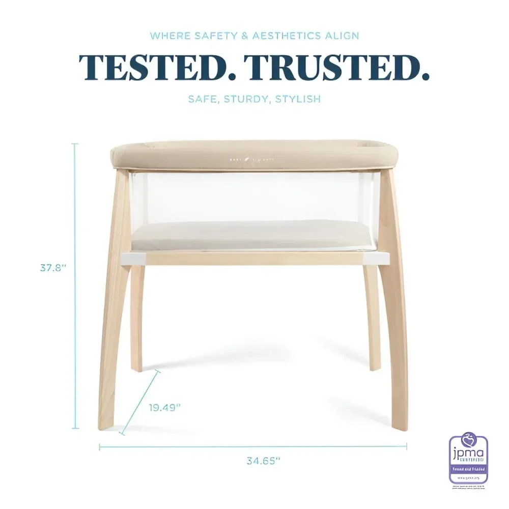 Hot salesHeirloom Willow Woode - Bassinet Bedside Sleeper recension och pris