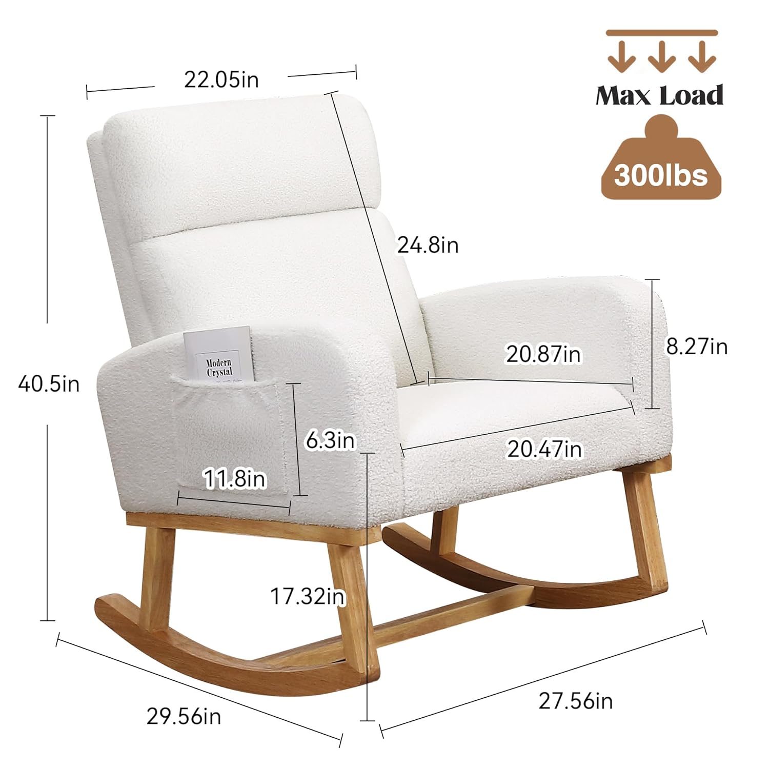 Rocking Chair Nursery, Sherpa  - Rocking Chair Nursery recension och pris