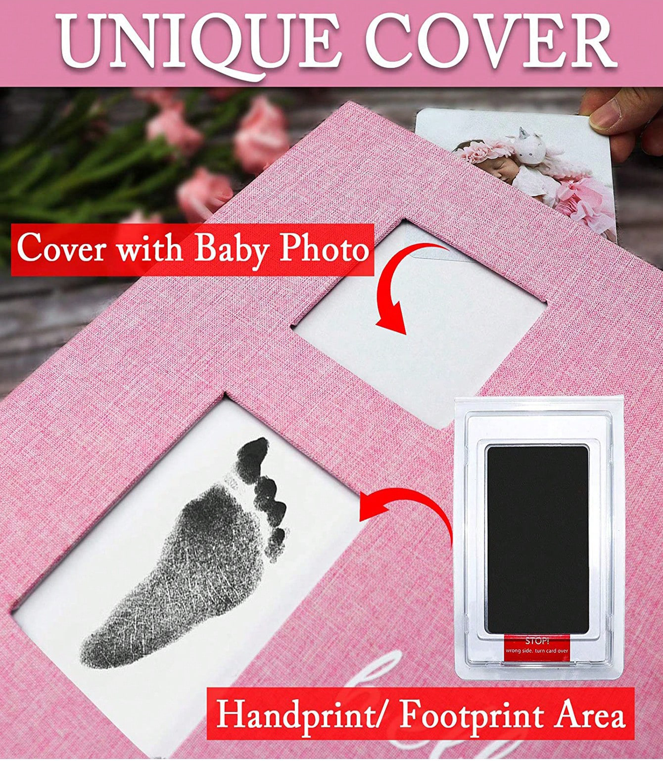 Baby photo album self-adhesive - Baby Nursery Books recension och pris