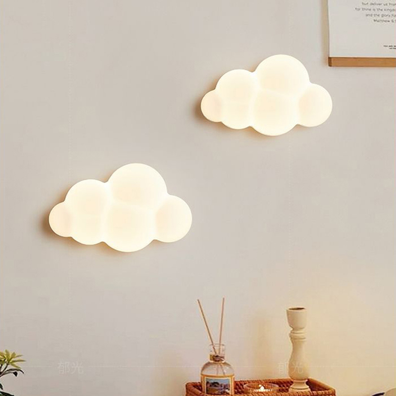 White Cloud Wall Lamps for Chi - Baby Nursery Lamp recension och pris