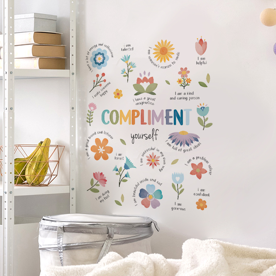English colorful inspirational - Baby Nursery Labels recension och pris