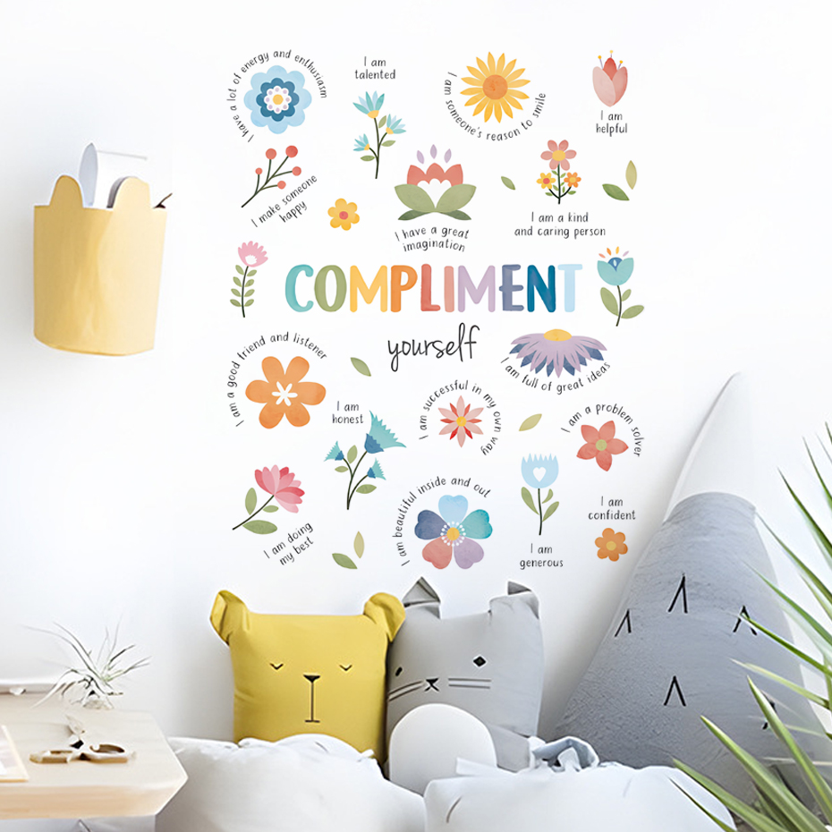 English colorful inspirational - Baby Nursery Labels recension och pris
