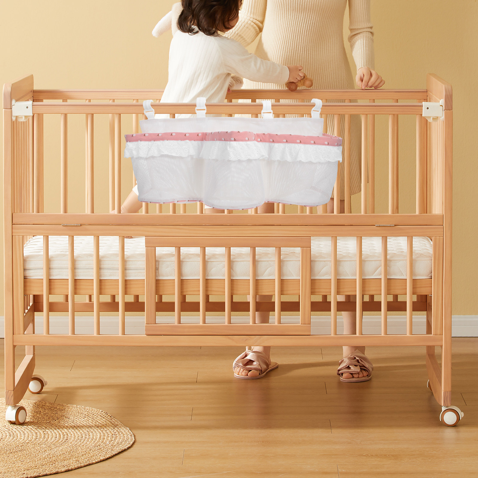 Baby Hanging Storage Bag 3-Poc - Baby Nursery Essentials recension och pris