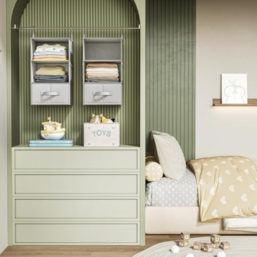 Hanging Clo Organizer, Set of  - Baby Nursery Wardrobe recension och pris