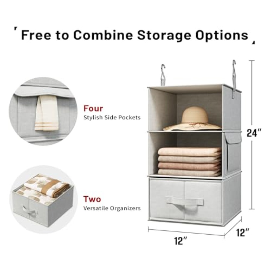 Hanging Clo Organizer, Set of  - Baby Nursery Wardrobe recension och pris