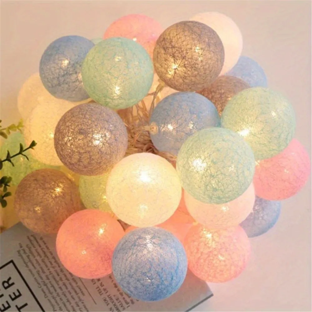 Halloween Cotton Garland Balls - Baby Nursery Lamp recension och pris