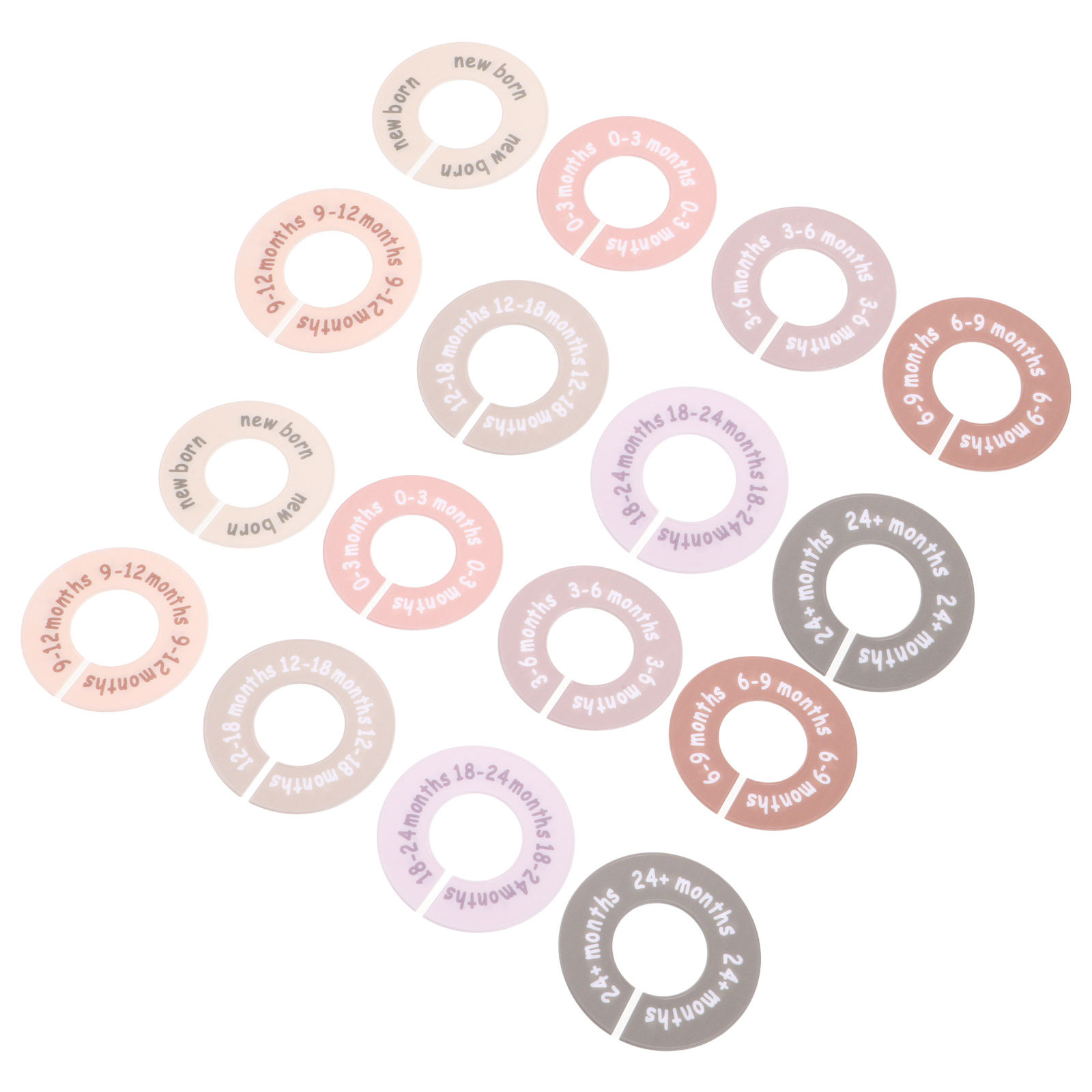 1Set Baby Closet Size Dividers - Baby Nursery Wardrobe recension och pris