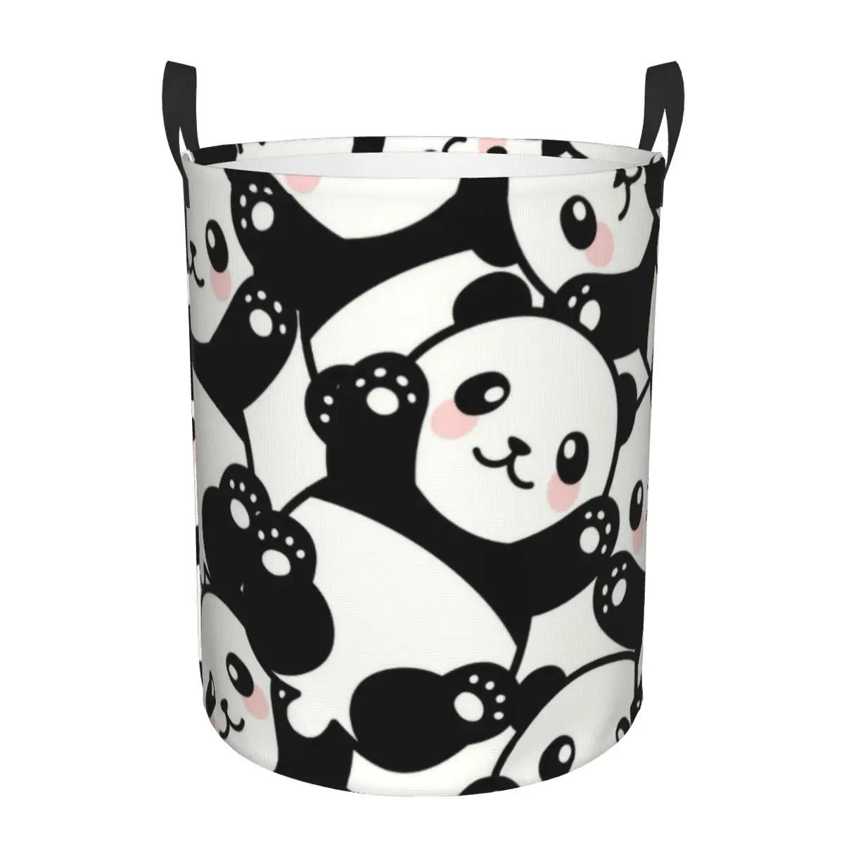Cute Pandas Laundry Basket Col - Baby Nursery Organization Ideas recension och pris