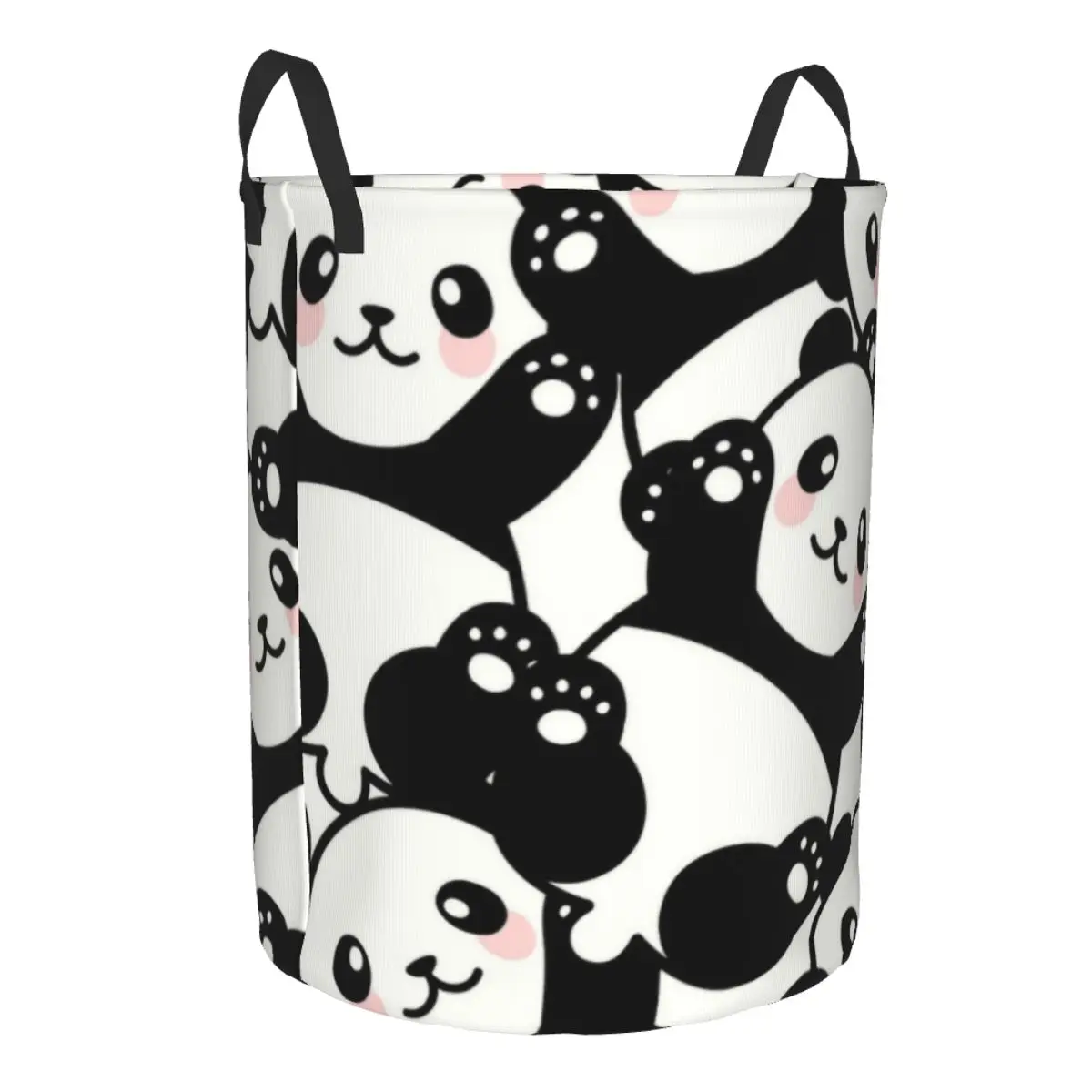 Cute Pandas Laundry Basket Col - Baby Nursery Organization Ideas recension och pris