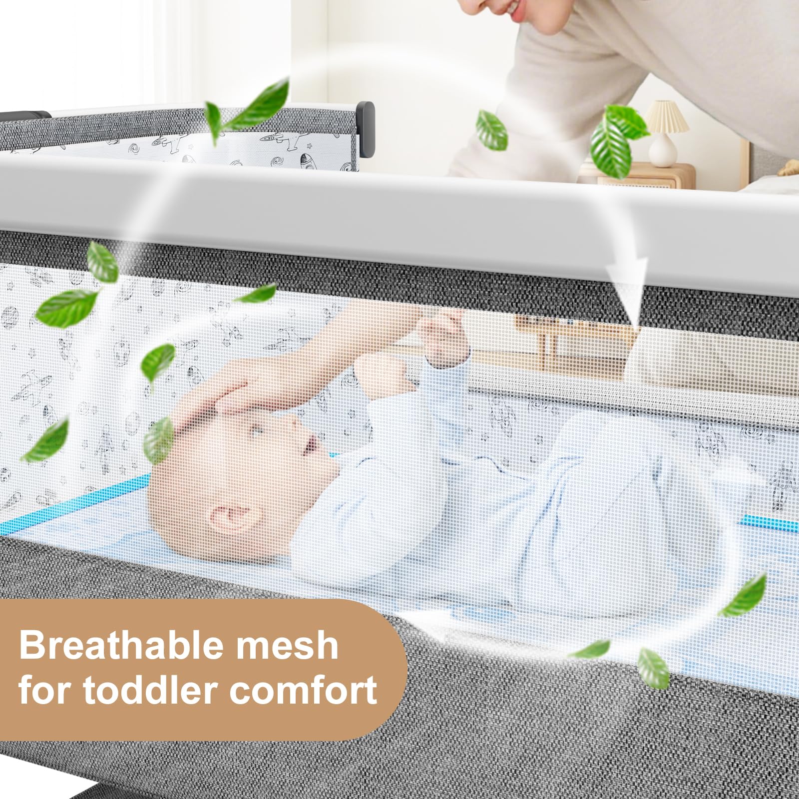 3 in 1 Baby Bassinet,Bedside S - Bassinet Bedside Sleeper recension och pris