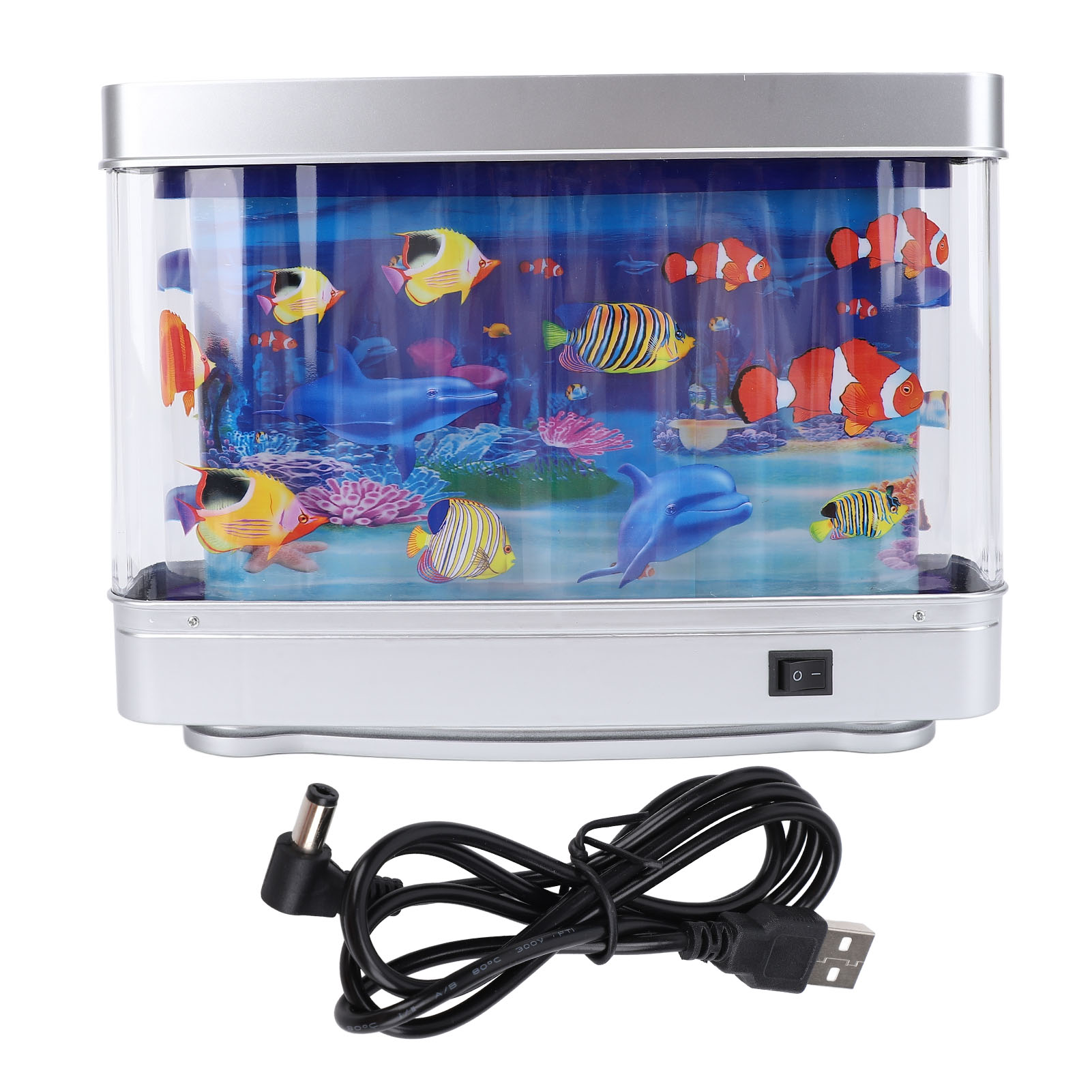Fake Fish Tank Lamp Mini Decor - Baby Nursery Lamp recension och pris