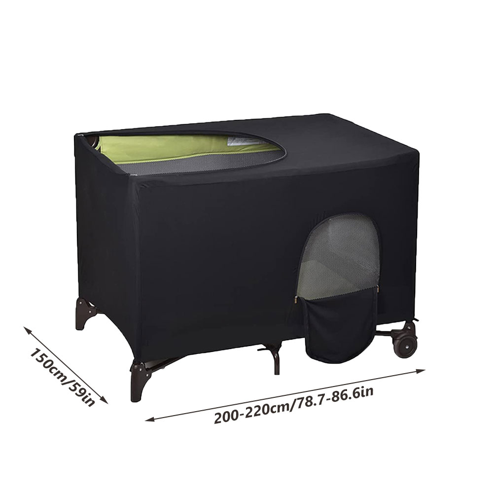 Blackout Crib Canopy Cover Str - Baby Nursery Blackout Curtains recension och pris