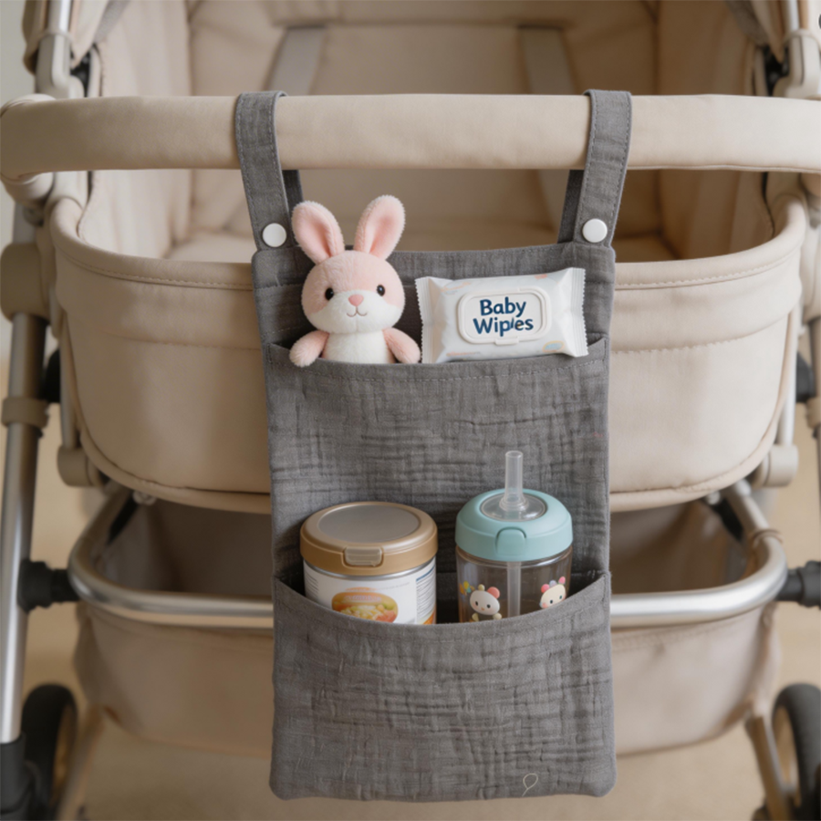 Baby Bedside Crib Caddy Organi - Baby Nursery Organization Ideas recension och pris