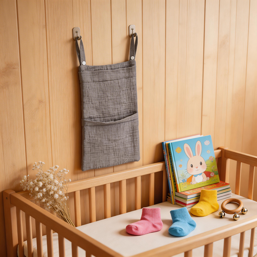 Baby Bedside Crib Caddy Organi - Baby Nursery Organization Ideas recension och pris