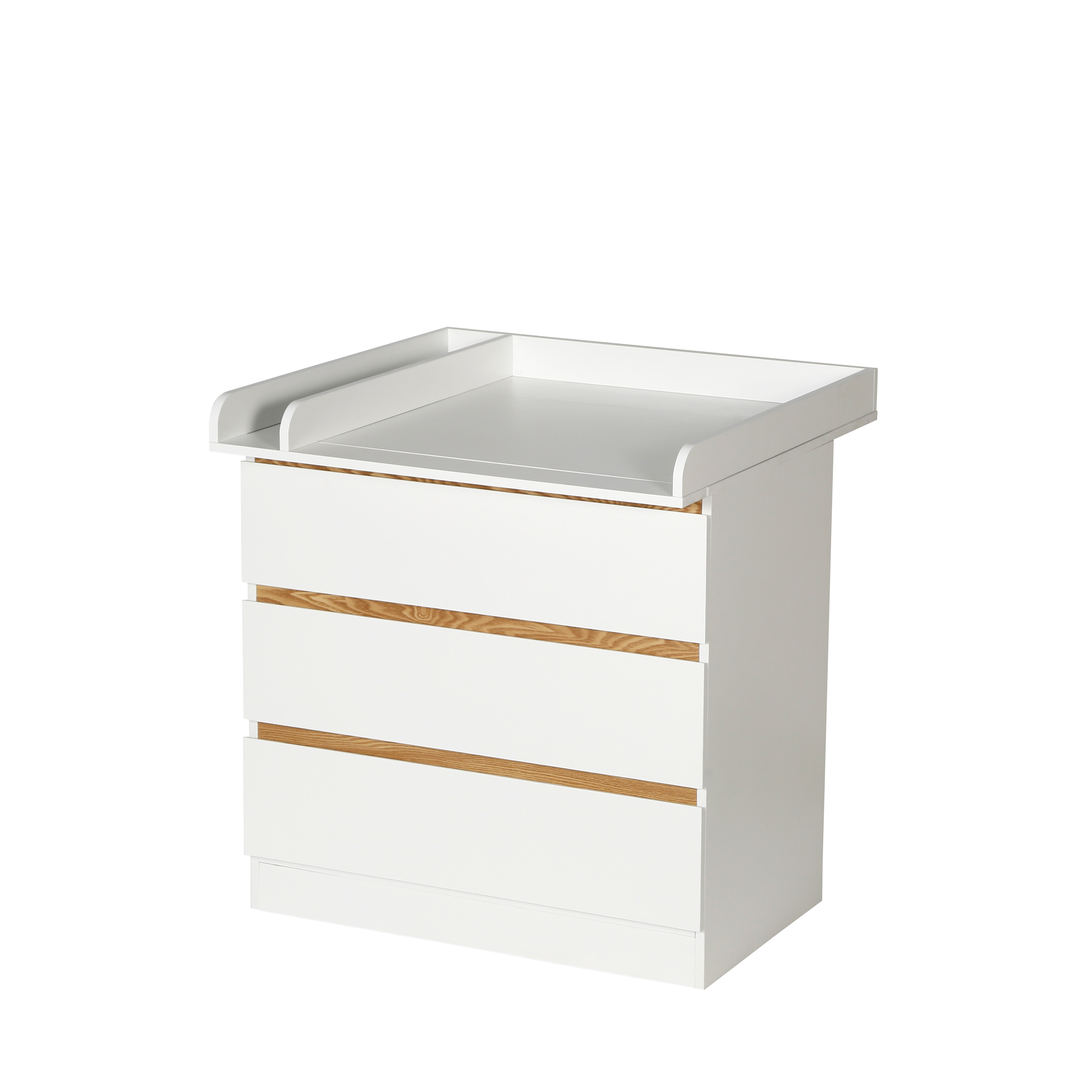 3 chest of drawers (white) wit - Baby Nursery Chest Of Drawers recension och pris
