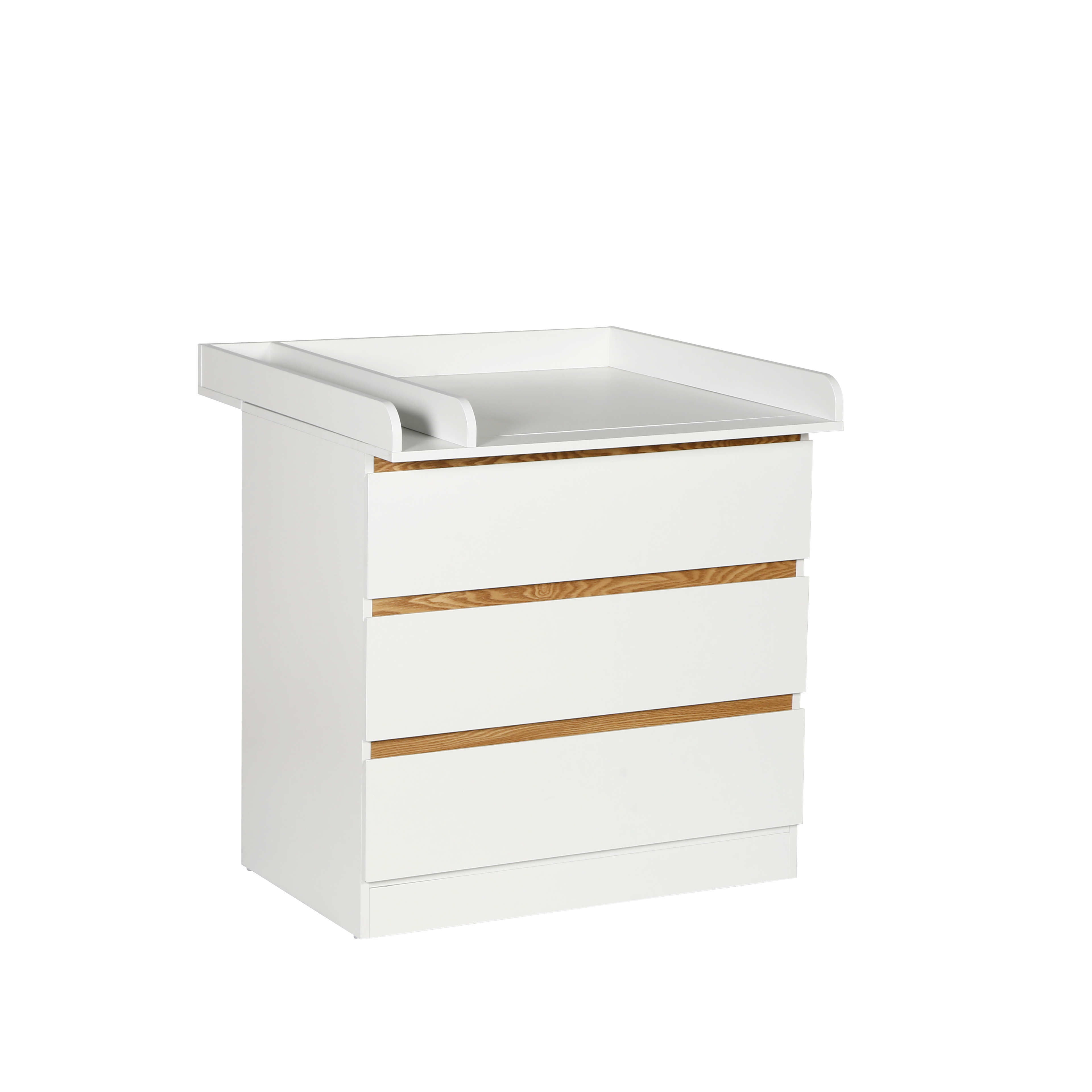 3 chest of drawers (white) wit - Baby Nursery Chest Of Drawers recension och pris
