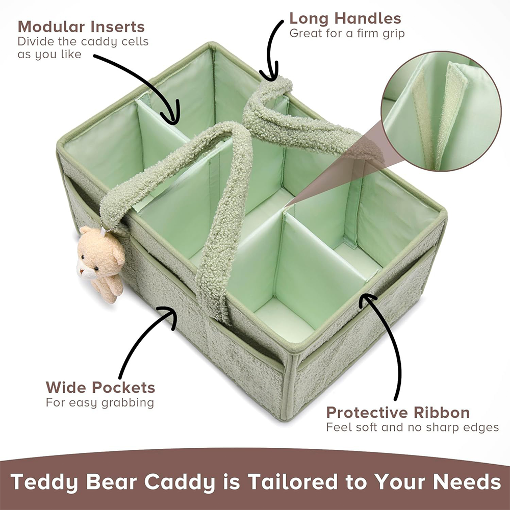 PANGDUBE Plush Diaper Stackers - Baby Nursery Unisex recension och pris