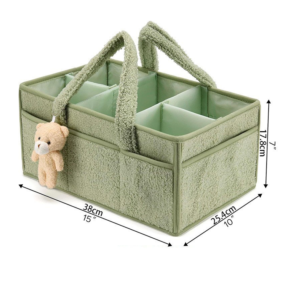 PANGDUBE Plush Diaper Stackers - Baby Nursery Unisex recension och pris