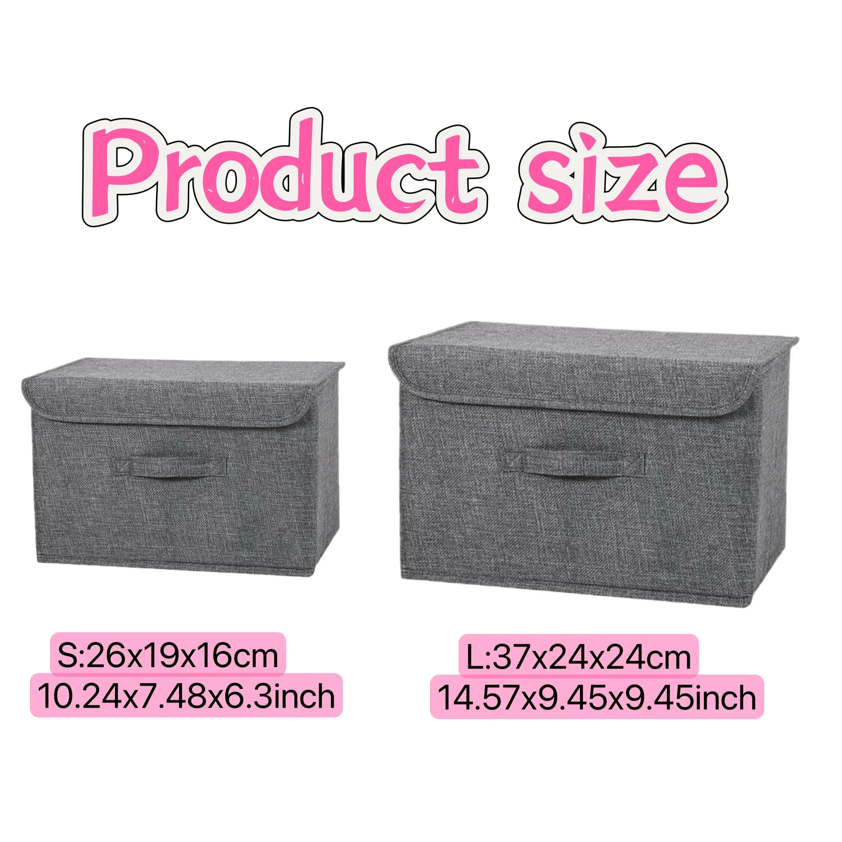 Large-capacity Linen Fabric St - Baby Nursery Wardrobe recension och pris