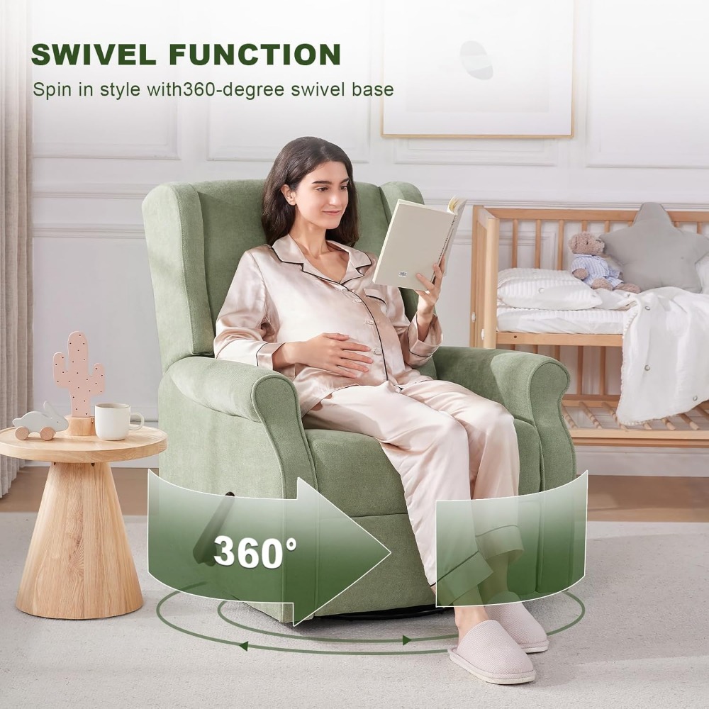 Nursery Swivel Glider Recliner - Rocking Chair Nursery recension och pris