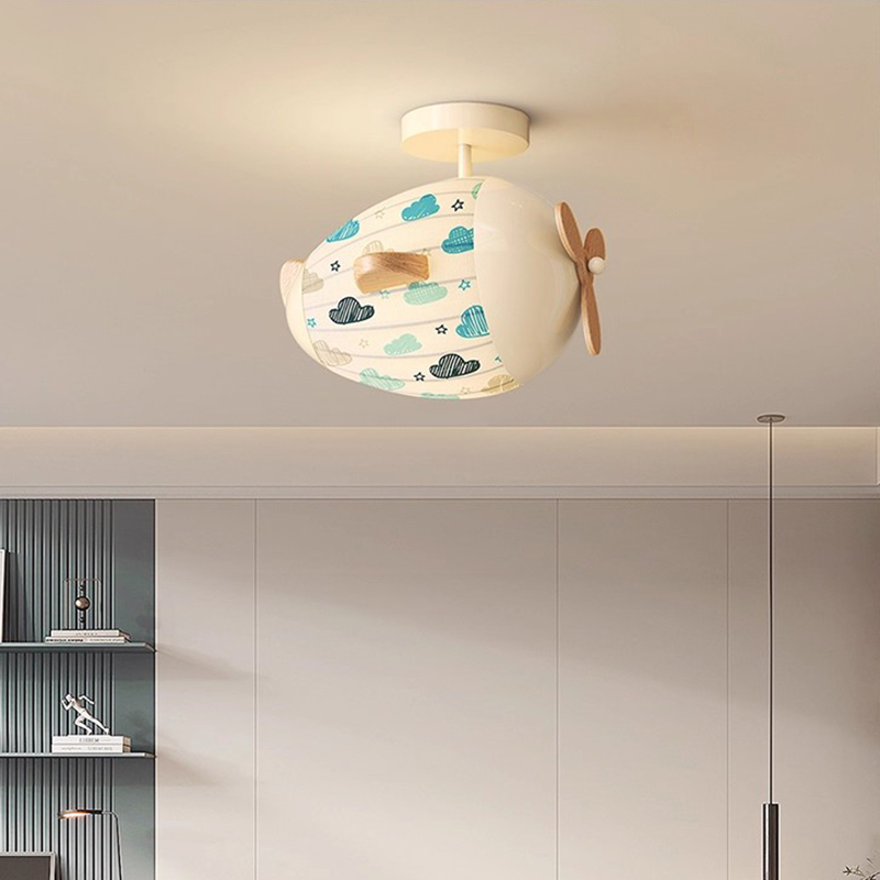 Children's Room Airplane Ceili - Baby Nursery Ceiling Light recension och pris