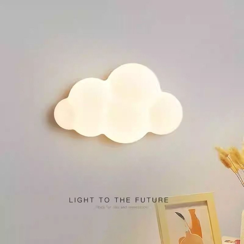 White Cloud Wall Lights Childr - Baby Nursery Lamp recension och pris