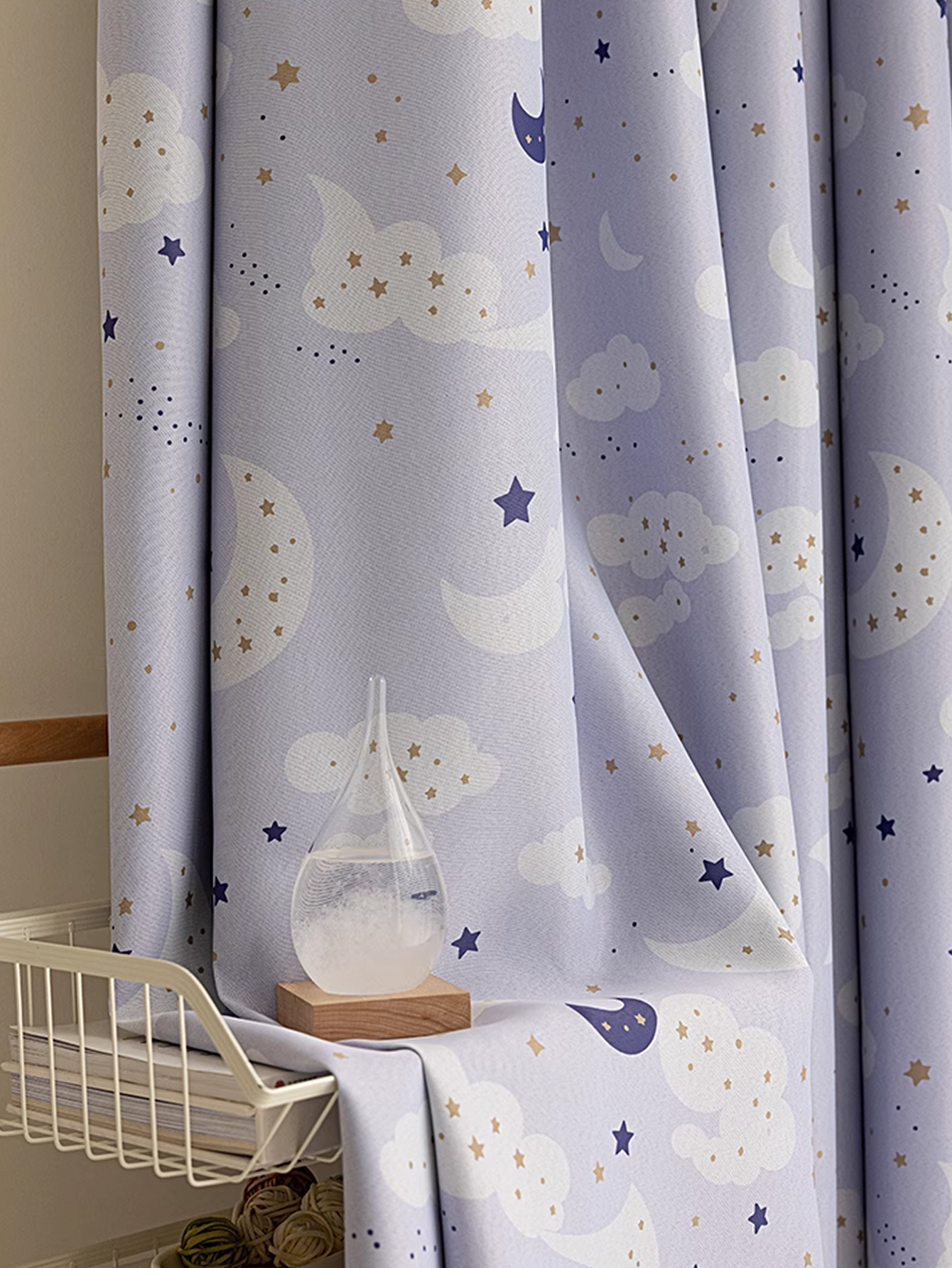 Stylish Cartoon-Print Blackout - Baby Nursery Blackout Curtains recension och pris
