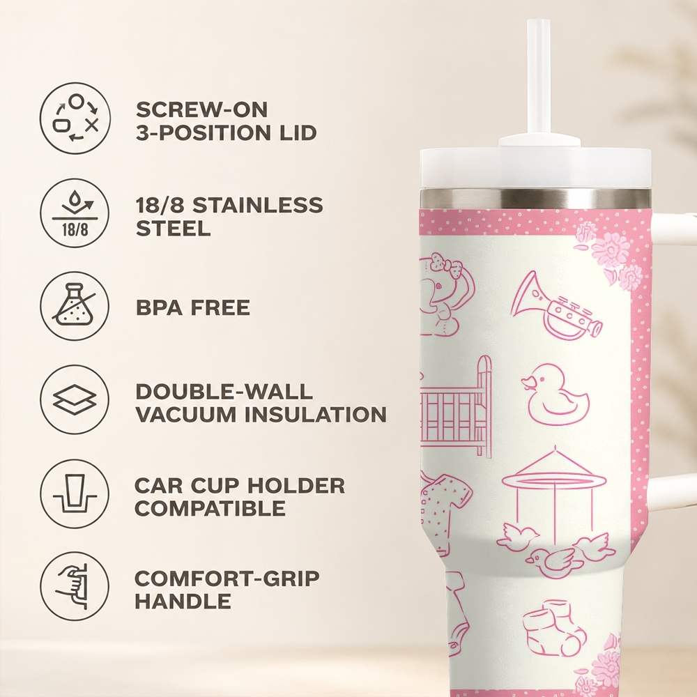 Baby Toys Nursery Vacuum Flask - Baby Nursery Handles recension och pris