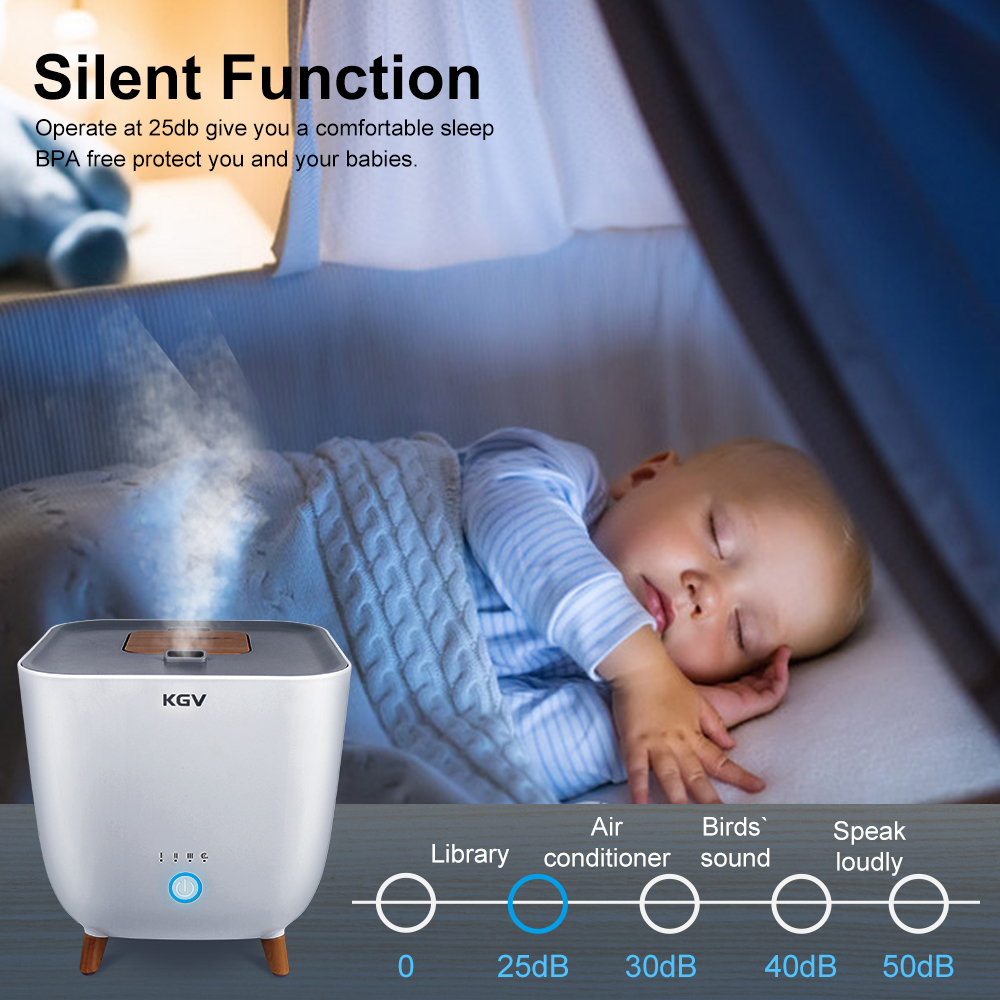 Smart Aromatherapy Humidifier, - Humidifier Nursery Quiet recension och pris