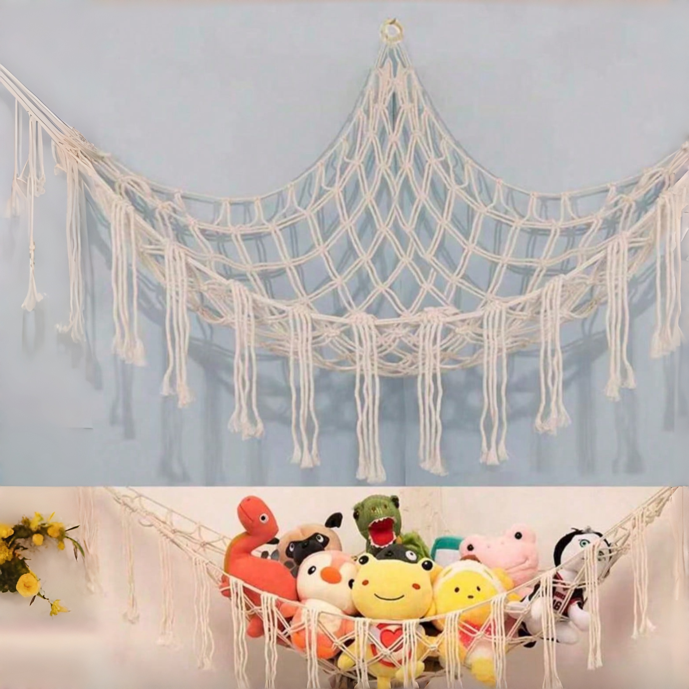 Toy Stuffed Animal Storage Ham - Baby Nursery Organization Ideas recension och pris